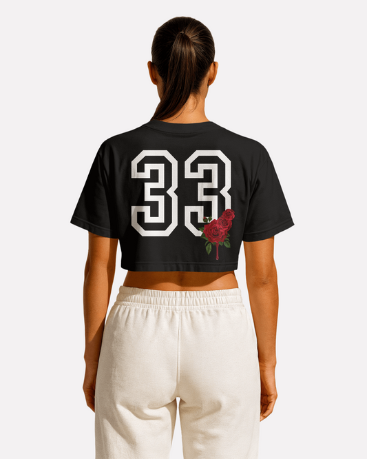 Master Number 33 Crop Top
