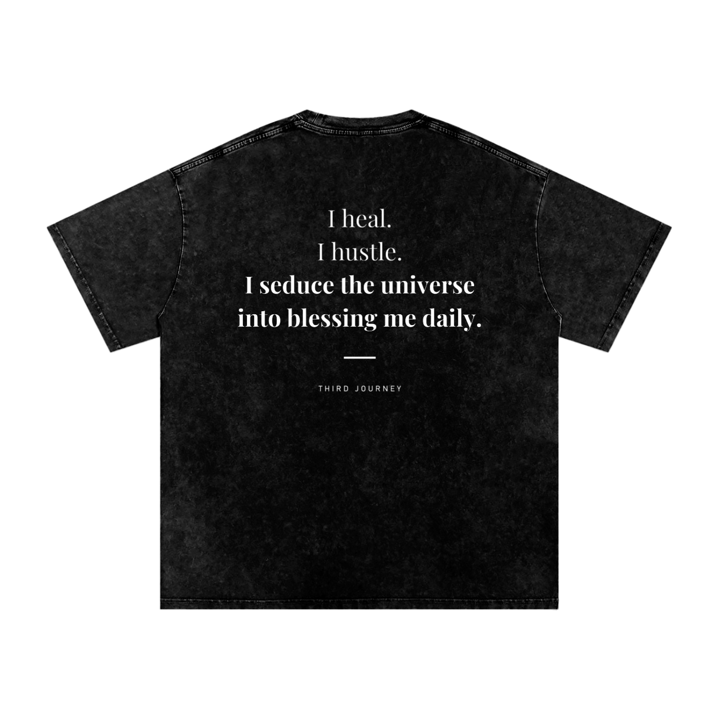 I Heal, I Hustle Acid Wash T-Shirt