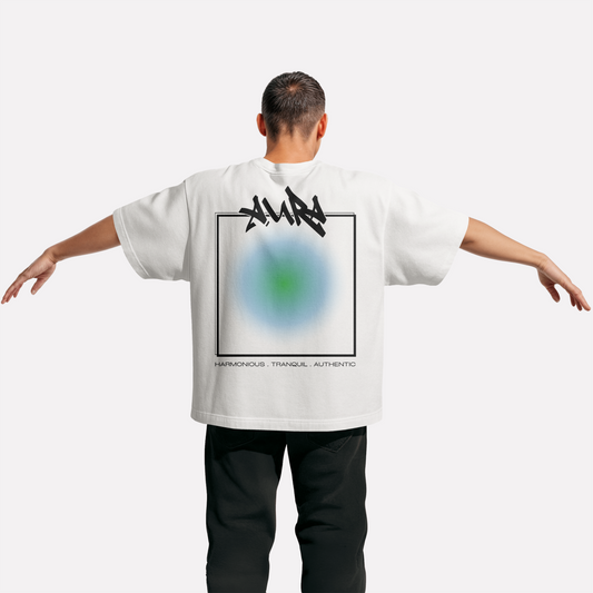 Aura Code 04: Blue + Green T-Shirt