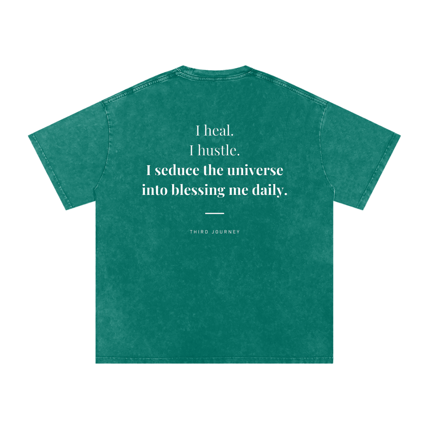 I Heal, I Hustle Acid Wash T-Shirt