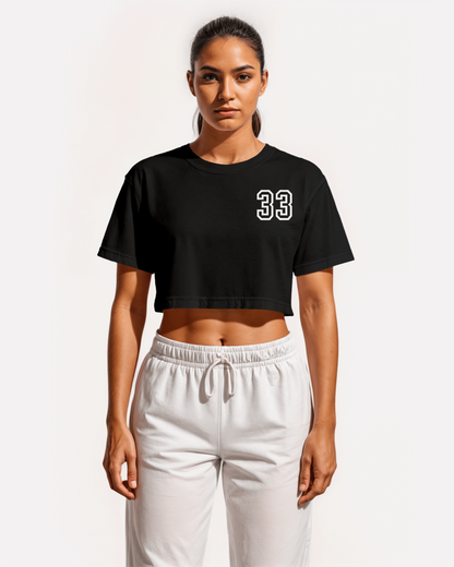 Master Number 33 Crop Top