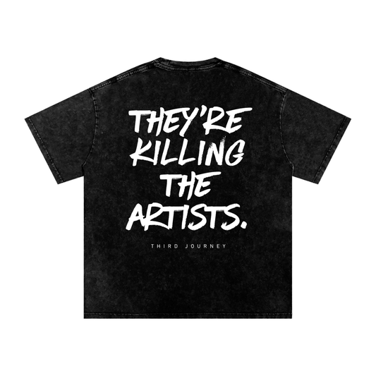 they’re killing the artists,anti mainstream,red pill,red pill clothing,streetwear,third journey,oversized