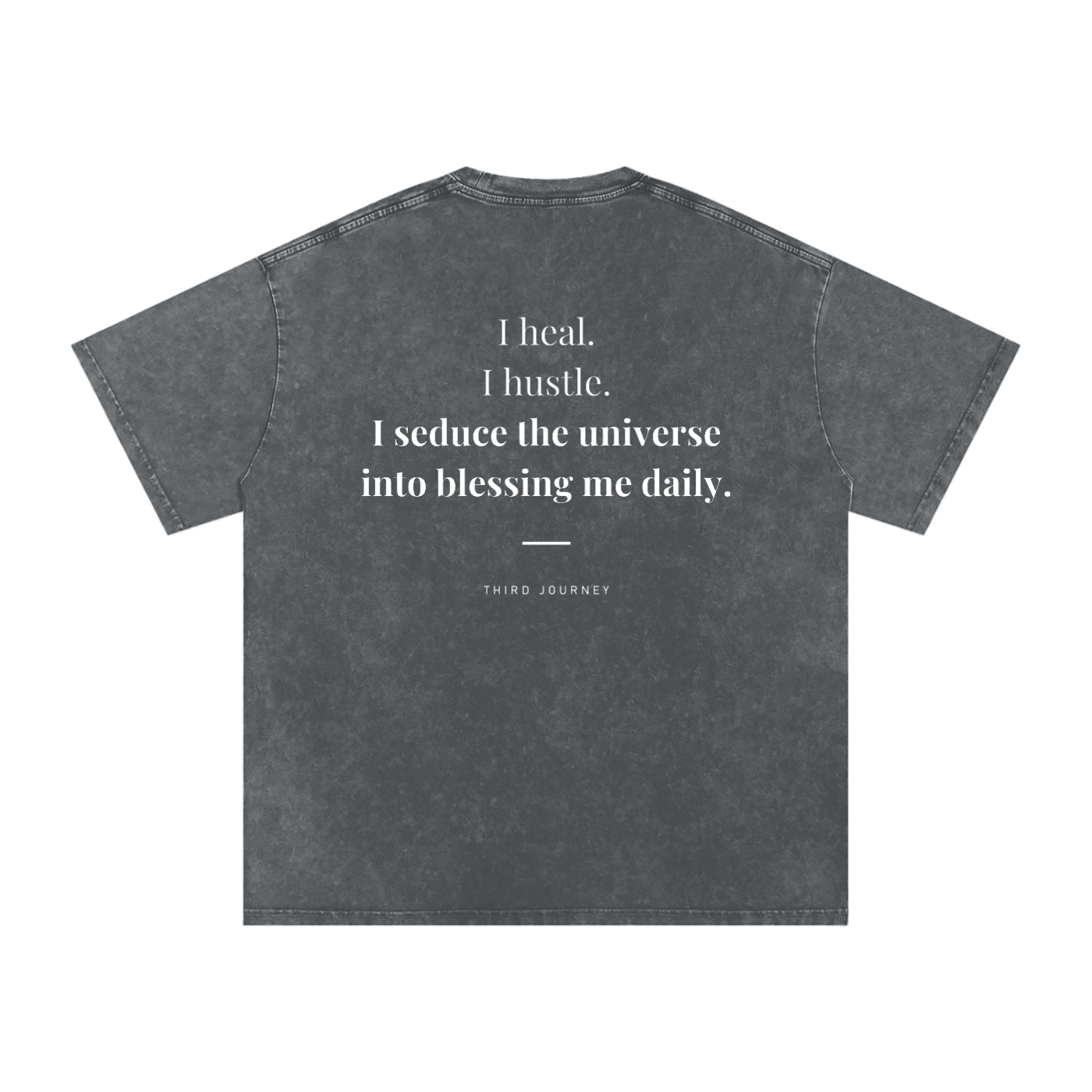 I Heal, I Hustle Acid Wash T-Shirt