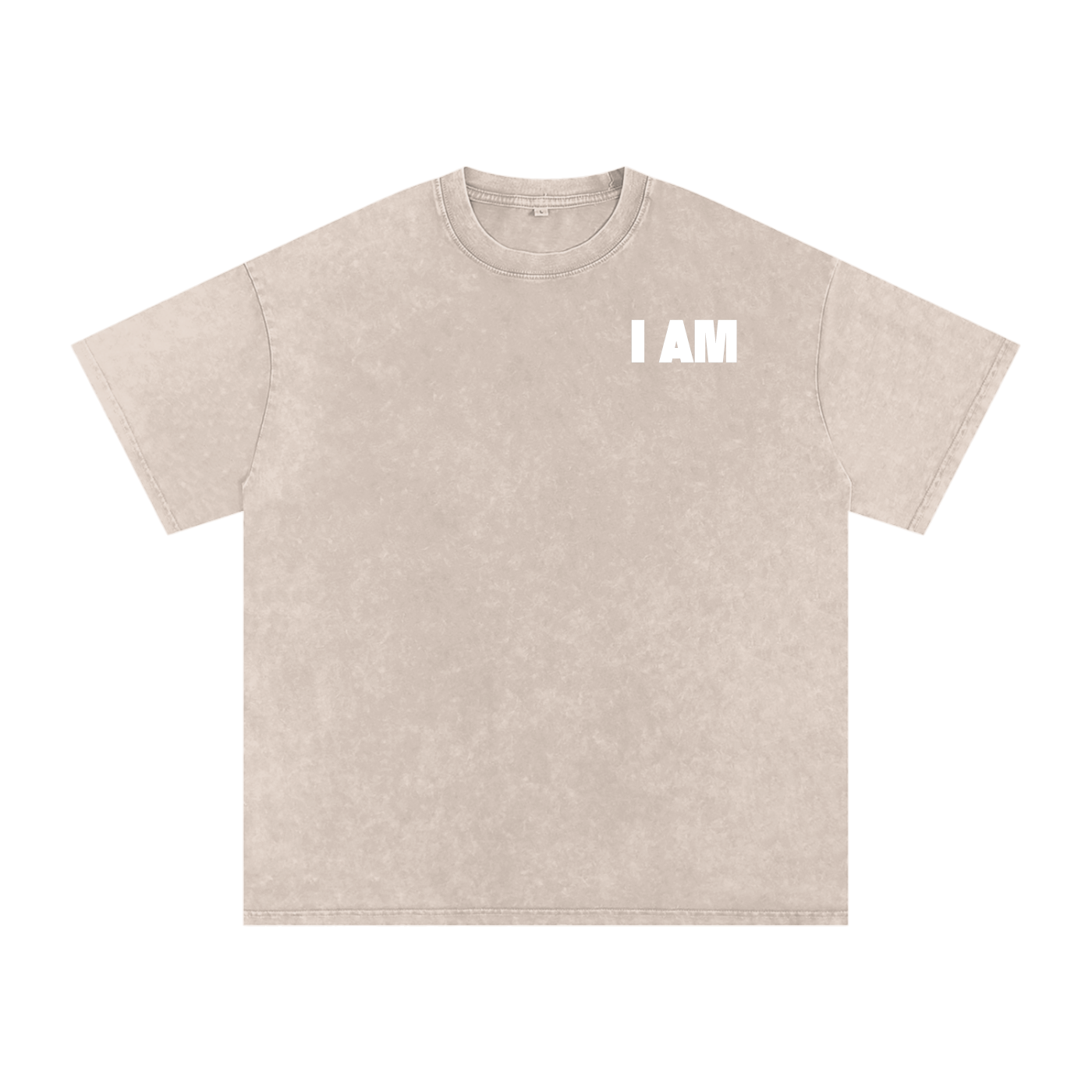 i am,god,manifestation,acid wash,t-shirt,third journey