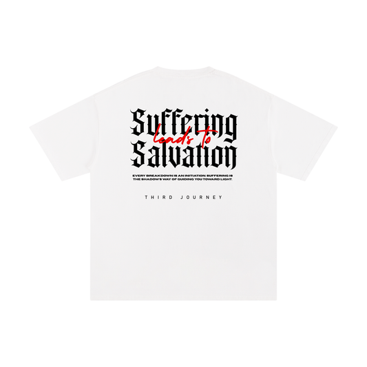 suffering leads to salvation,spiritual awakening,spiritual clothing,salvation,third journey,streetwear,salvation is key,motivational clothing,empowering,empowering messages