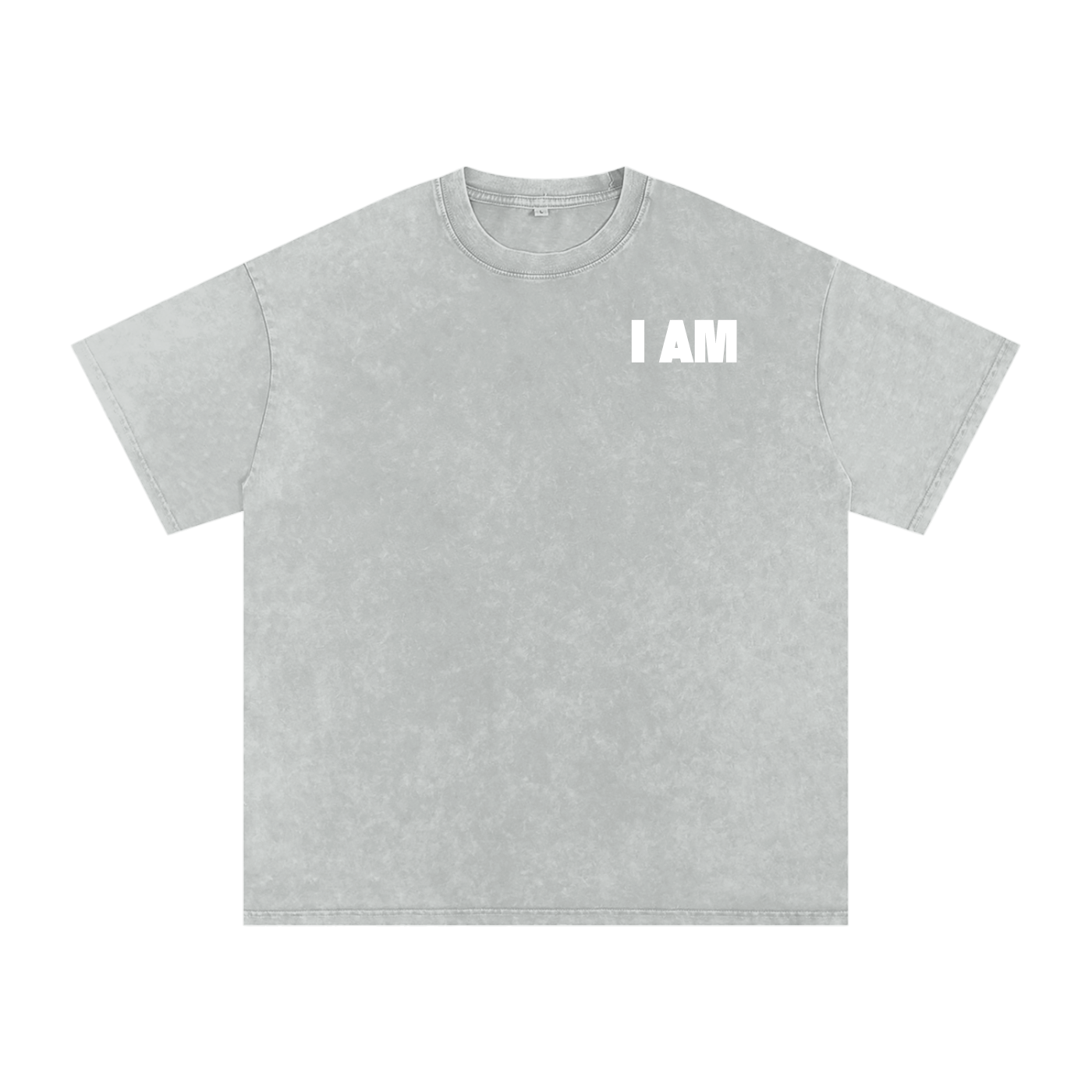i am,god,manifestation,acid wash,t-shirt,third journey