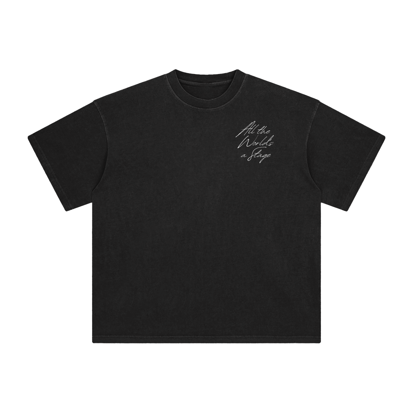 All the World's a Stage Washed T-Shirt