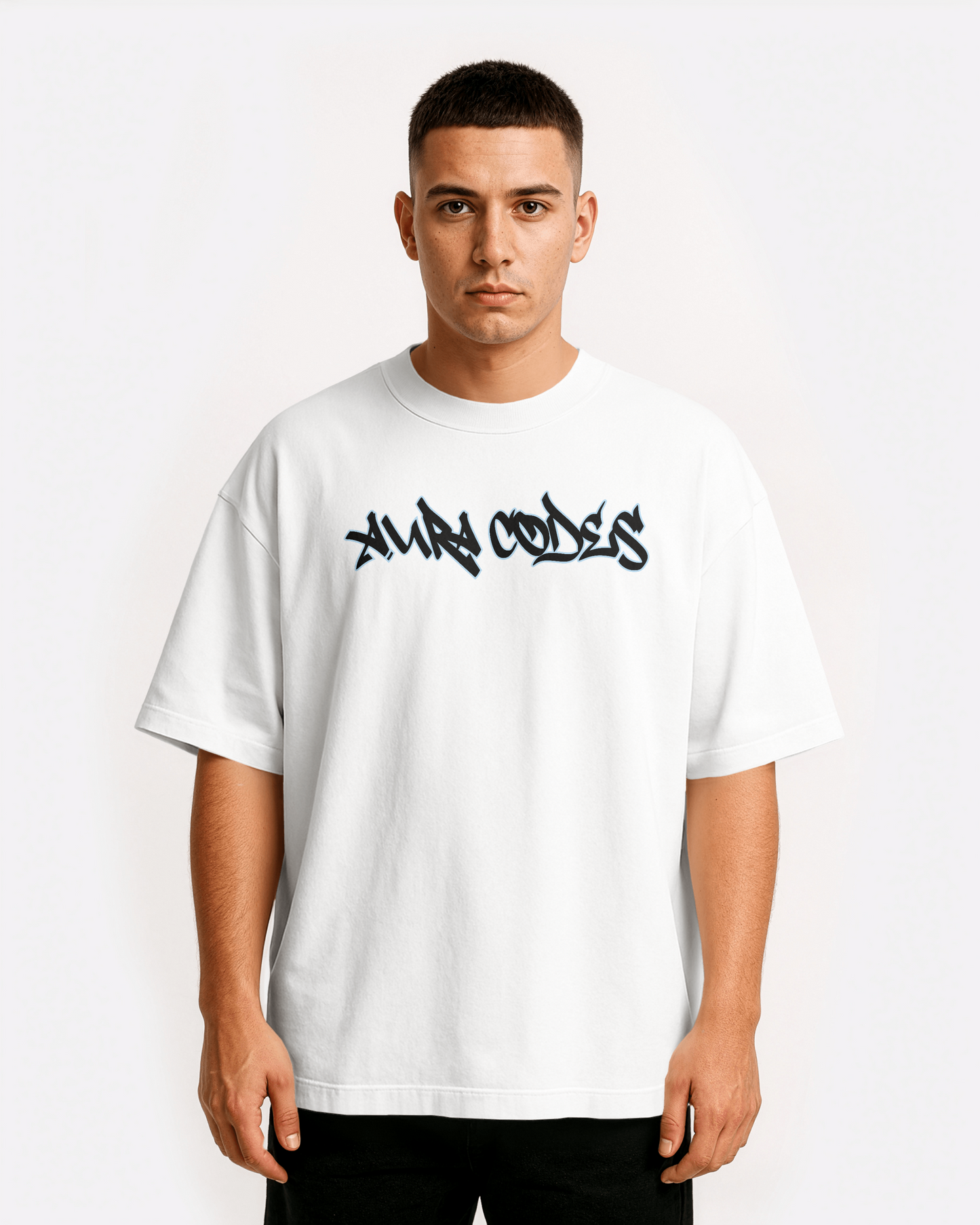 Aura Code 04: Blue + Green T-Shirt