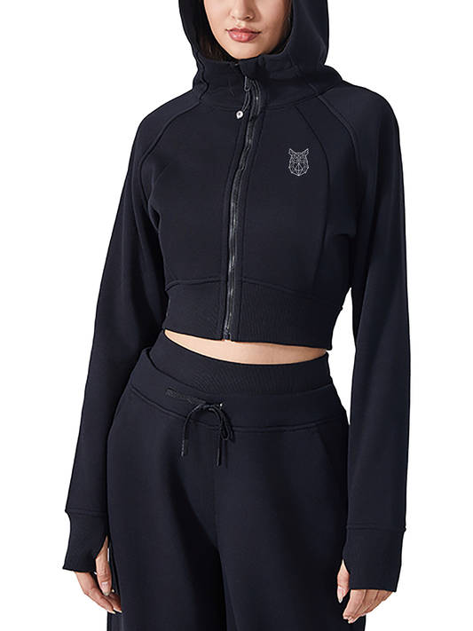 Third Journey Cropped Zip Up