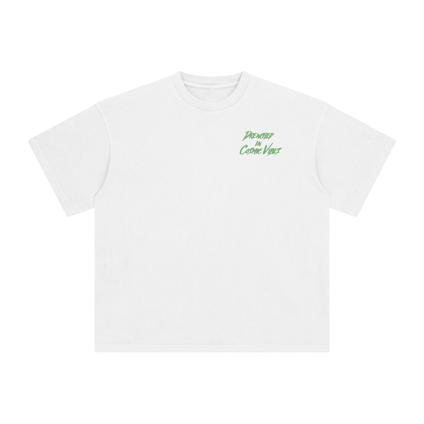 Drenched in Cosmic Vibes Washed T-Shirt