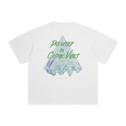 Drenched in Cosmic Vibes Washed T-Shirt