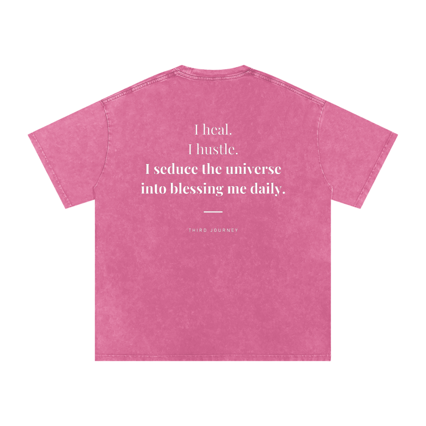 I Heal, I Hustle Acid Wash T-Shirt