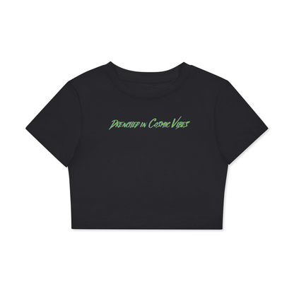 Drenched in Cosmic Vibes Crop Top