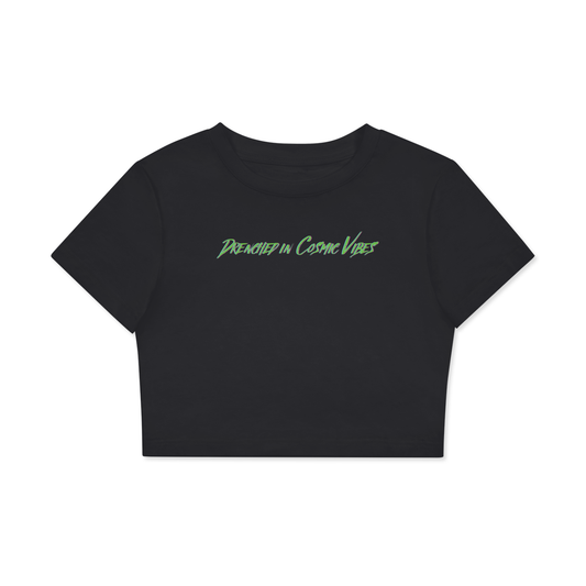 Drenched in Cosmic Vibes Crop Top