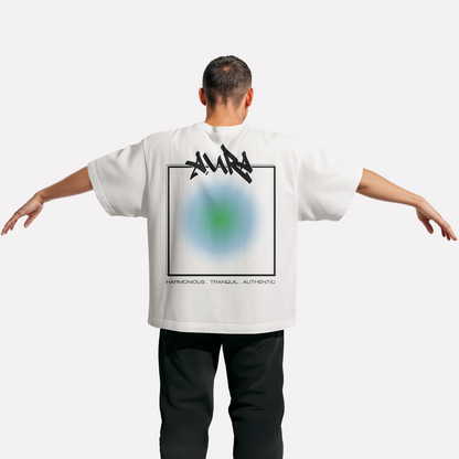 Aura Code 04: Blue + Green T-Shirt